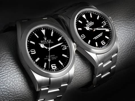 rolex explorer 1 case sizes|rolex explorer model size.